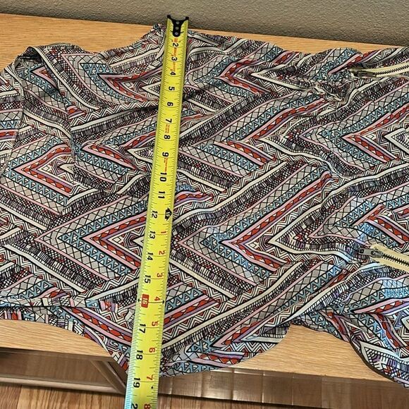 PURA VIDA Printed SLEEVELESS‎ Sun DRESS Size large Elastic waist - Picture 7 of 9